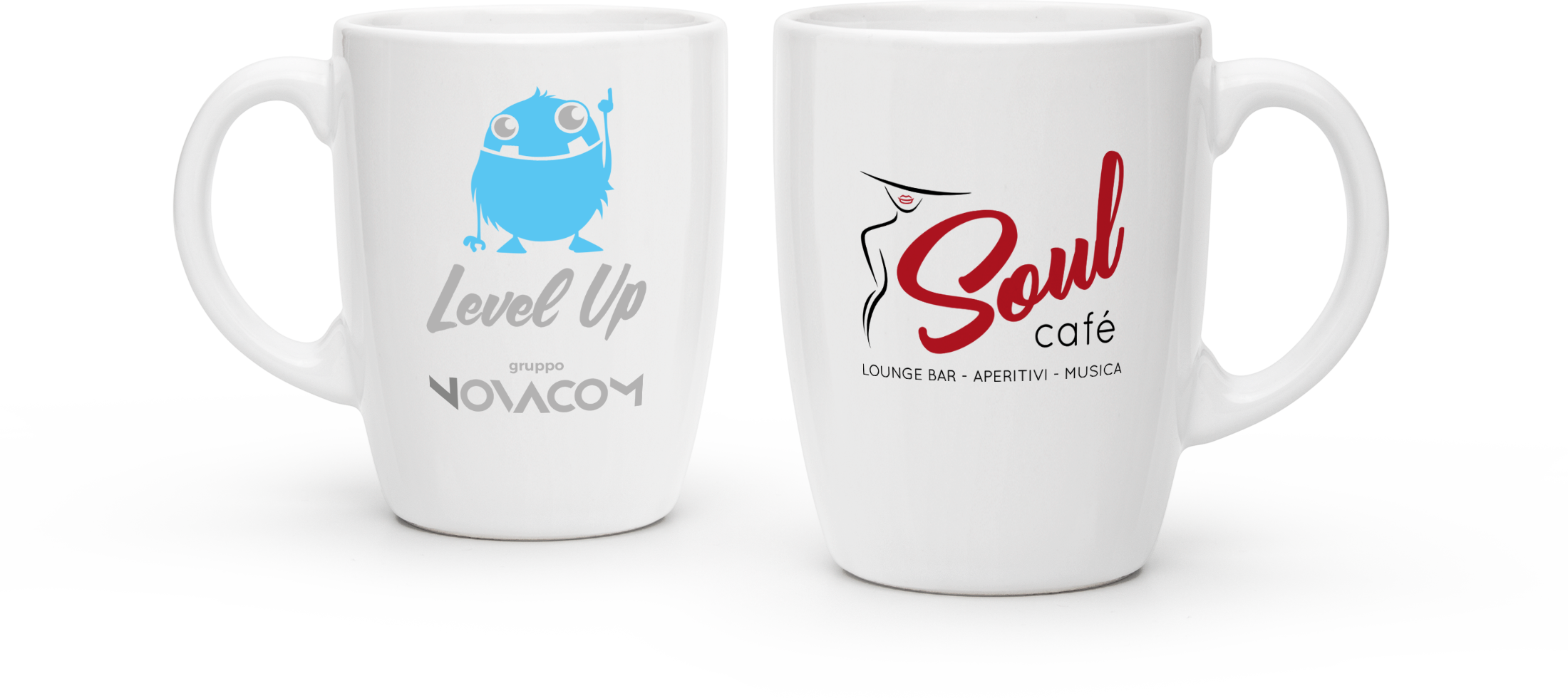 Soul Cafe ha scelto Level Up per la creazione del suo logo e la sua immagine coordinata